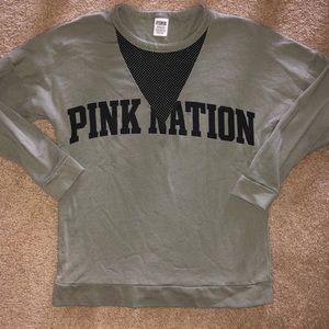 PINK crew neck